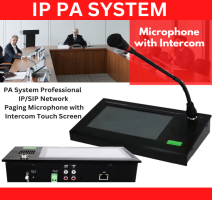 IP PA SYSTEM MICROPHONE 